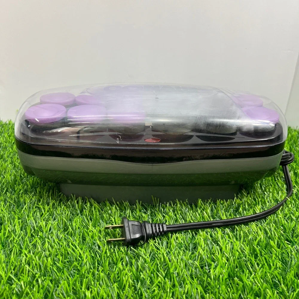 Conair Instant Heat Hair Setter‎ Curlers 12 Piece Set with Case & Cord